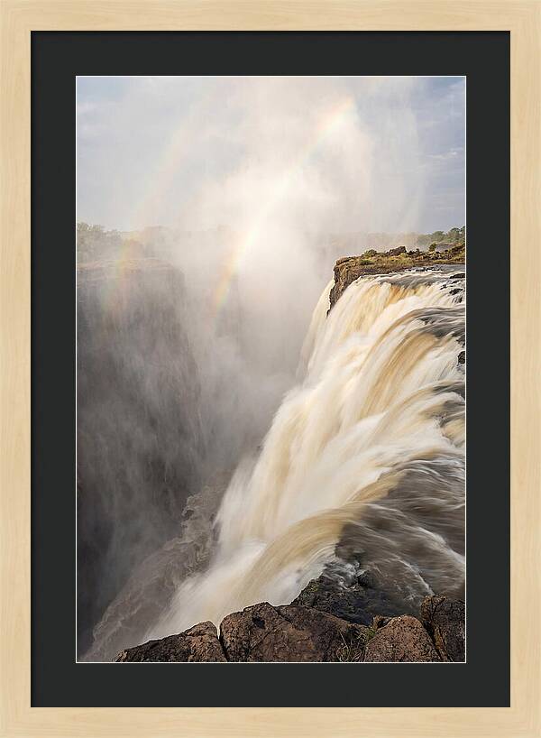 Victoria Falls In Full Flood