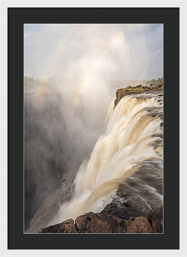 Victoria Falls In Full Flood