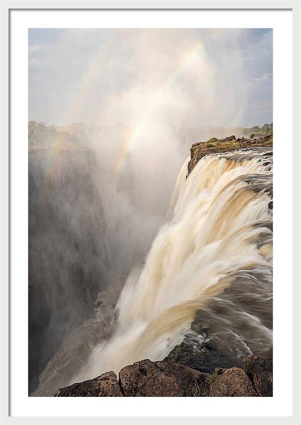 Victoria Falls In Full Flood