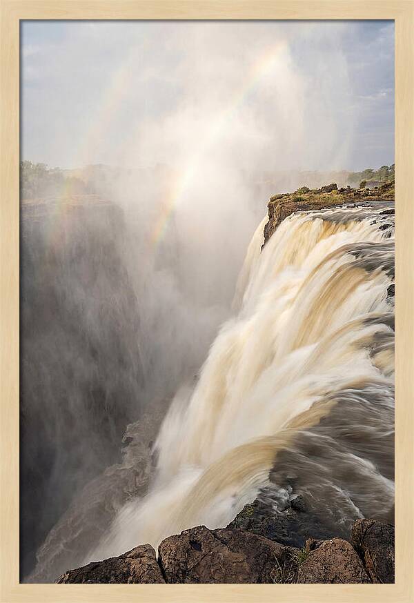 Victoria Falls In Full Flood