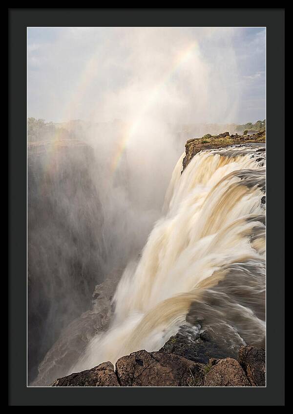 Victoria Falls In Full Flood