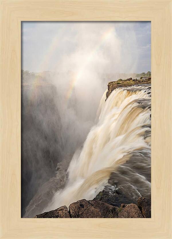 Victoria Falls In Full Flood