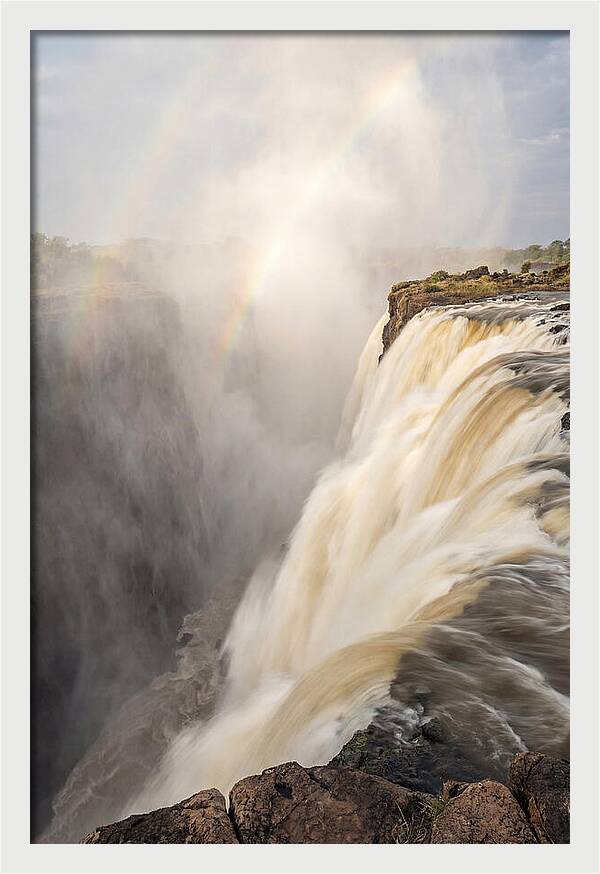 Victoria Falls In Full Flood