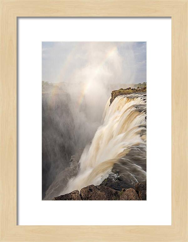 Victoria Falls In Full Flood