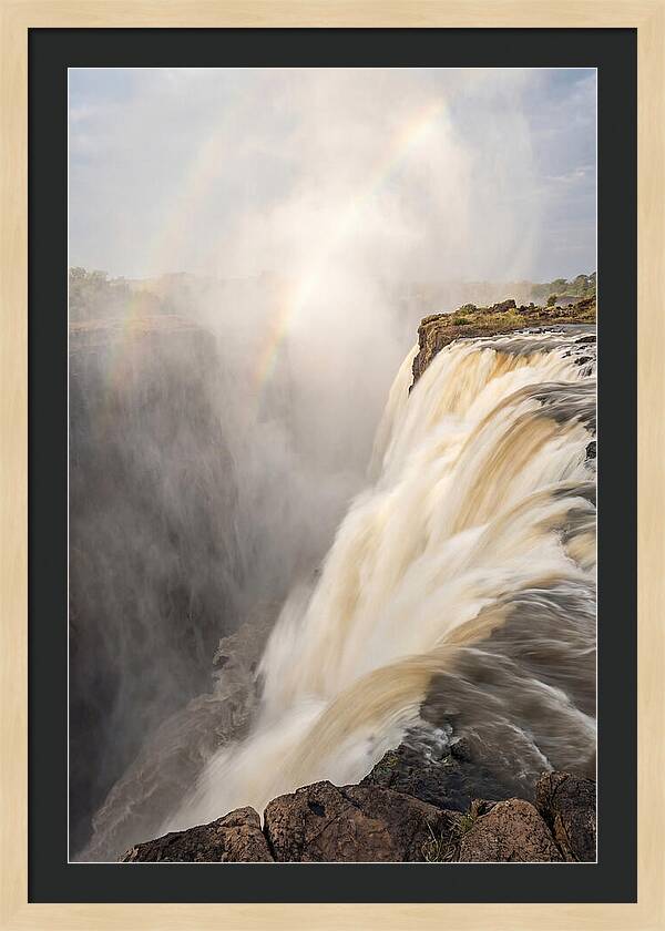 Victoria Falls In Full Flood