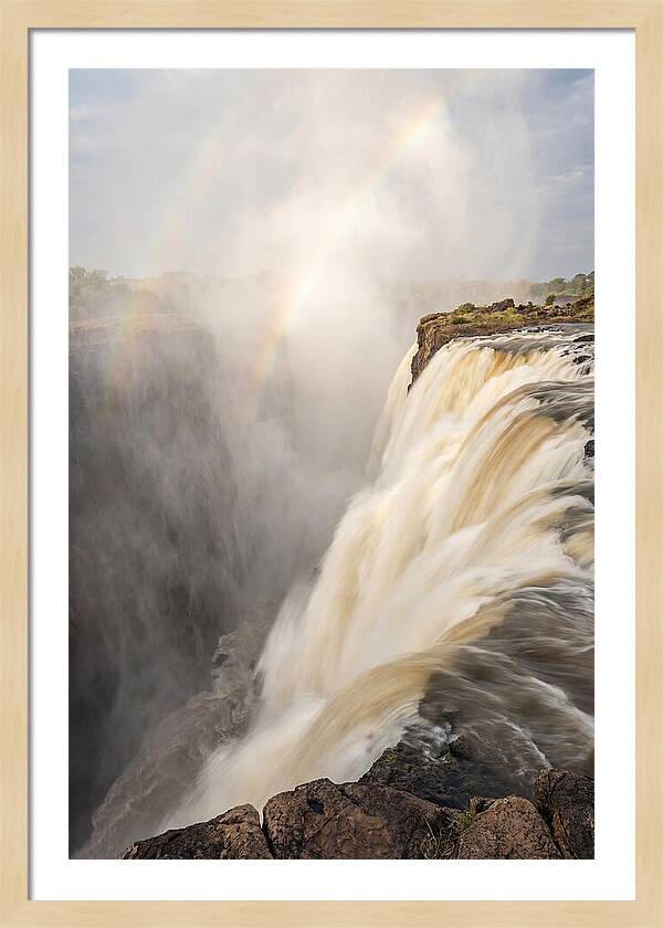 Victoria Falls In Full Flood