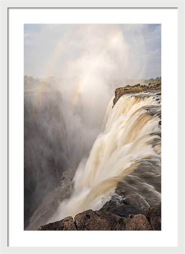 Victoria Falls In Full Flood