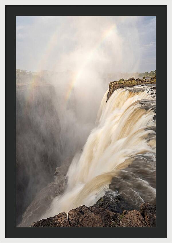 Victoria Falls In Full Flood