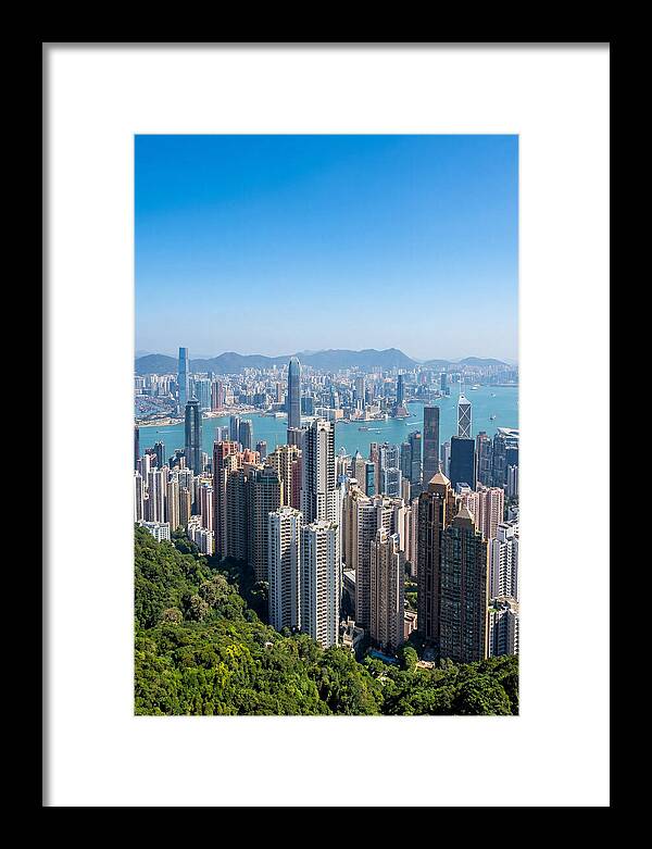 Victoria Peak Overlooking Hong Kong