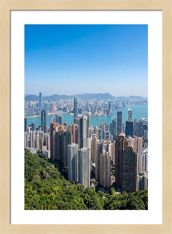 Victoria Peak Overlooking Hong Kong