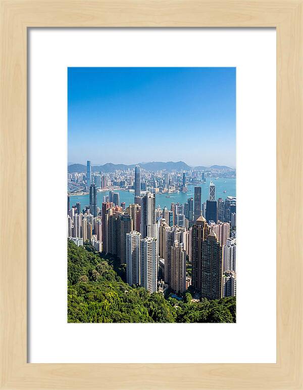 Victoria Peak Overlooking Hong Kong