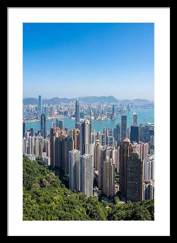 Victoria Peak Overlooking Hong Kong