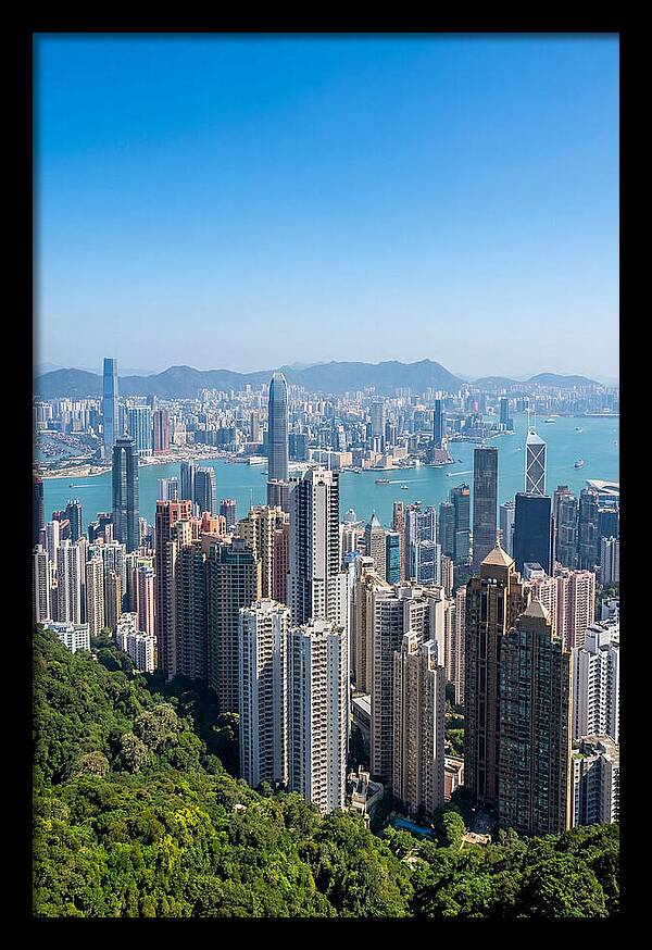 Victoria Peak Overlooking Hong Kong
