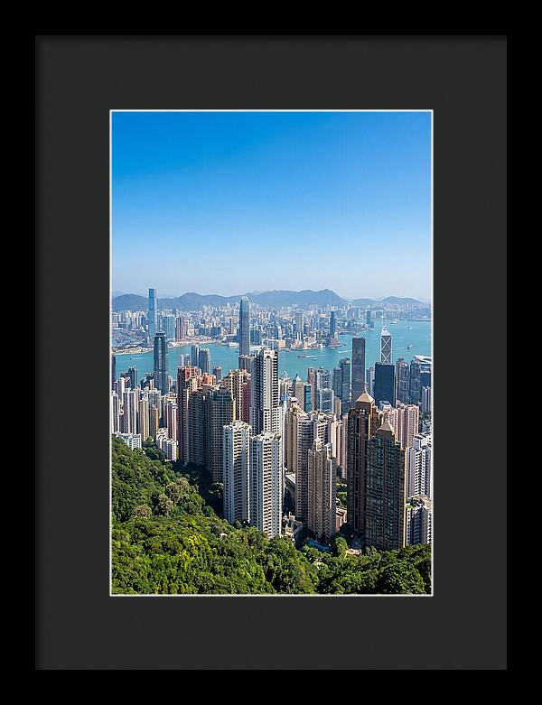 Victoria Peak Overlooking Hong Kong