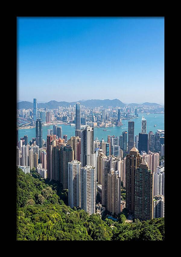 Victoria Peak Overlooking Hong Kong