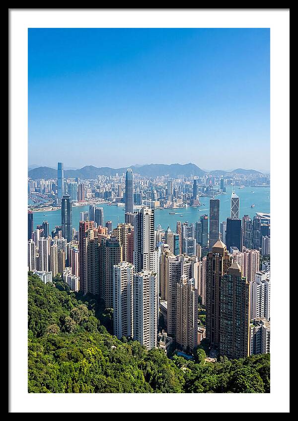 Victoria Peak Overlooking Hong Kong
