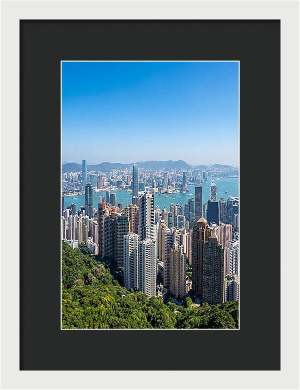 Victoria Peak Overlooking Hong Kong