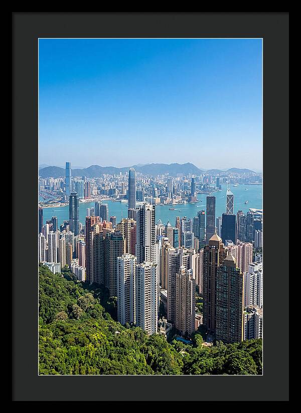 Victoria Peak Overlooking Hong Kong