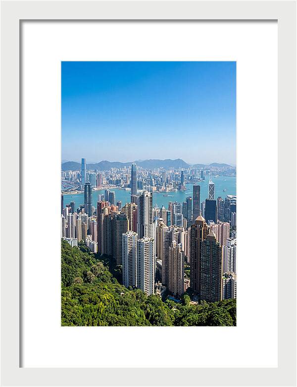Victoria Peak Overlooking Hong Kong