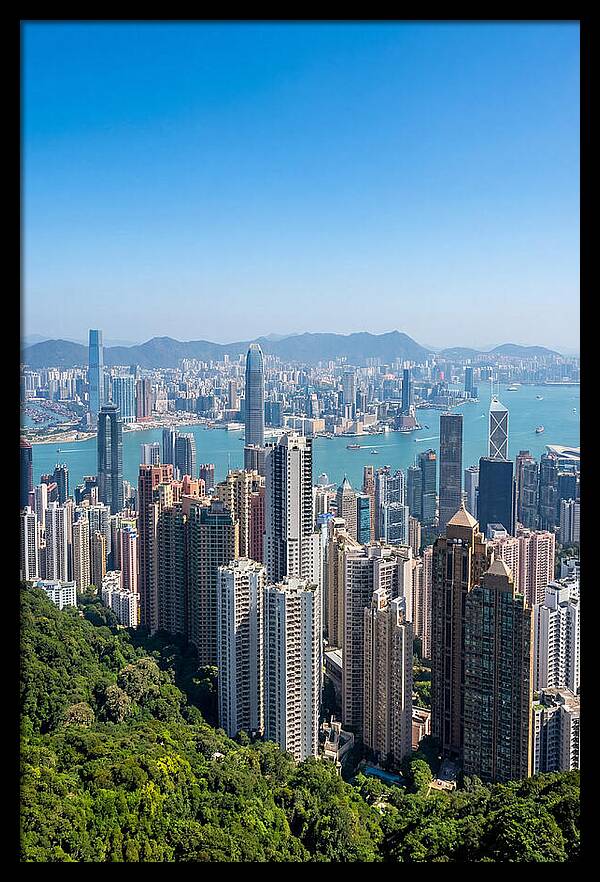Victoria Peak Overlooking Hong Kong
