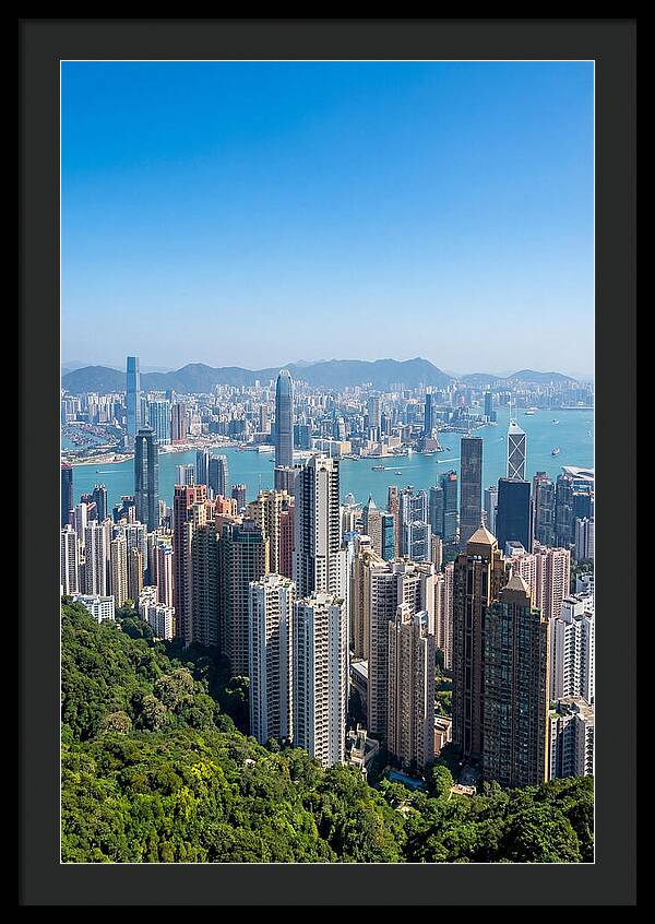 Victoria Peak Overlooking Hong Kong