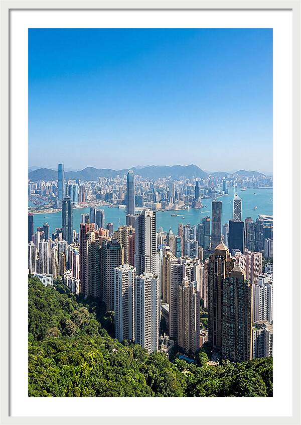 Victoria Peak Overlooking Hong Kong