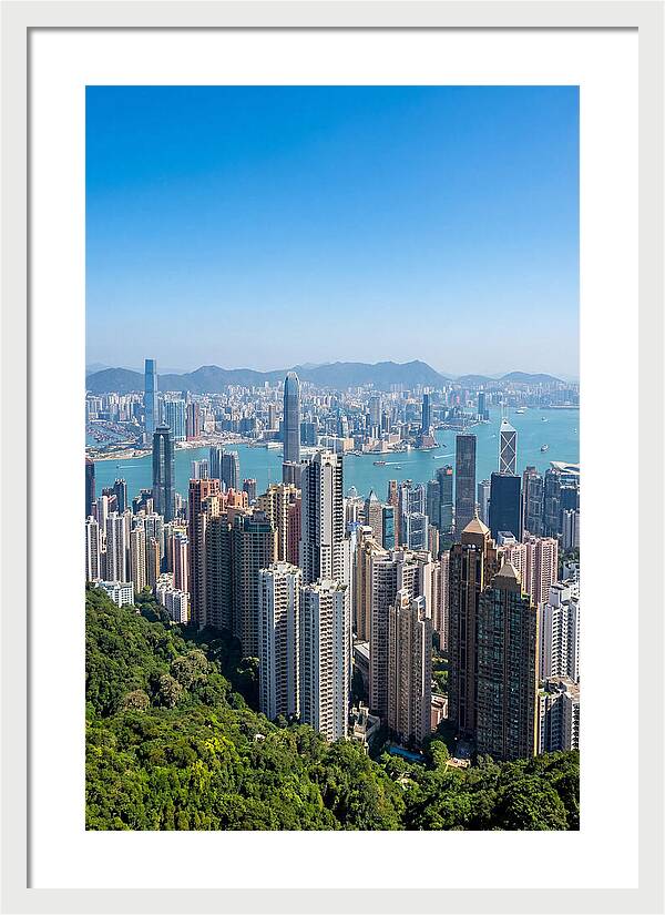 Victoria Peak Overlooking Hong Kong