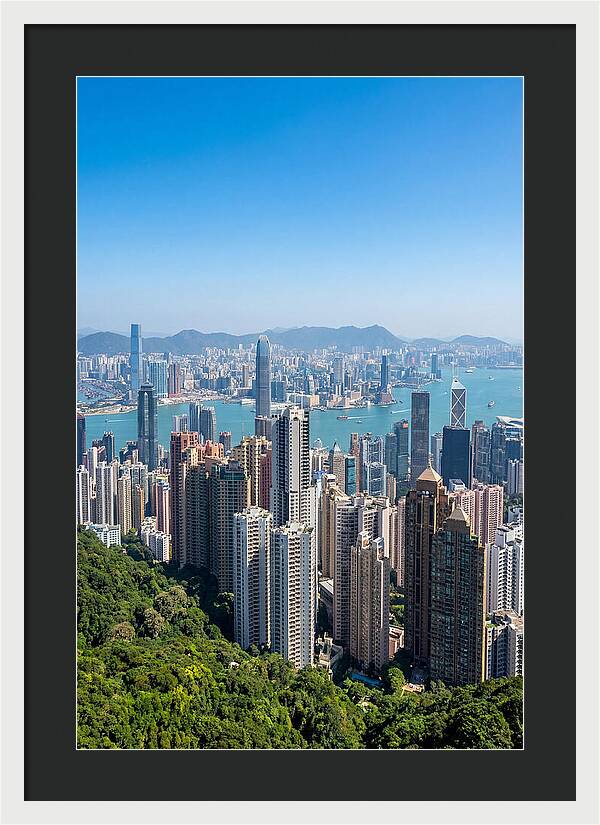 Victoria Peak Overlooking Hong Kong