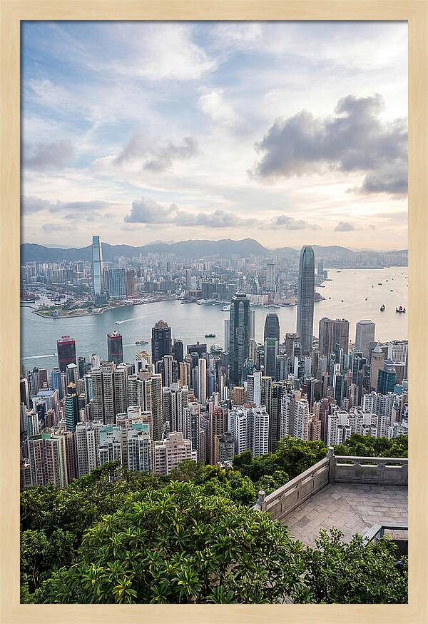 Victoria Peak Skyline View