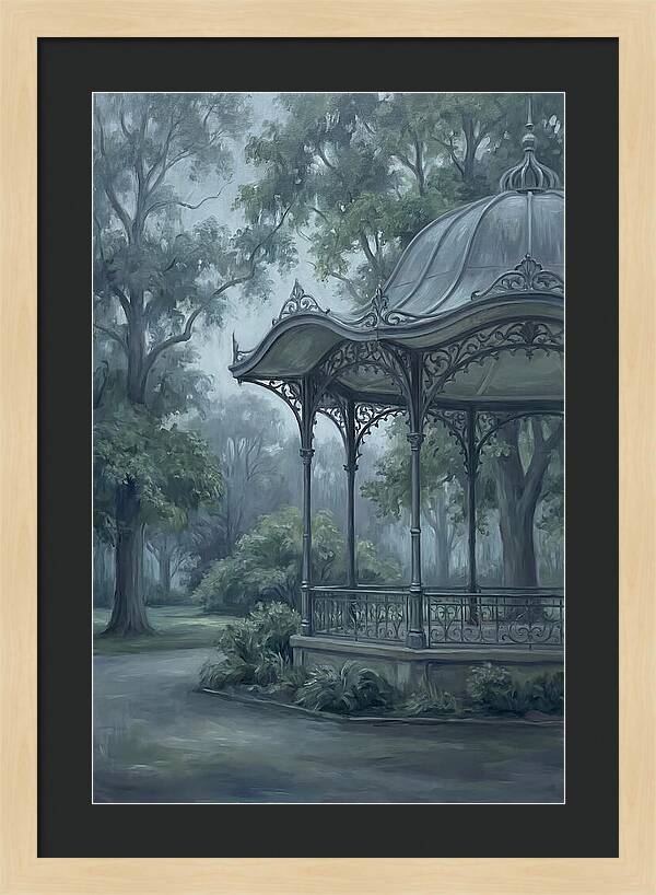 Victorian Bandstand Serenity
