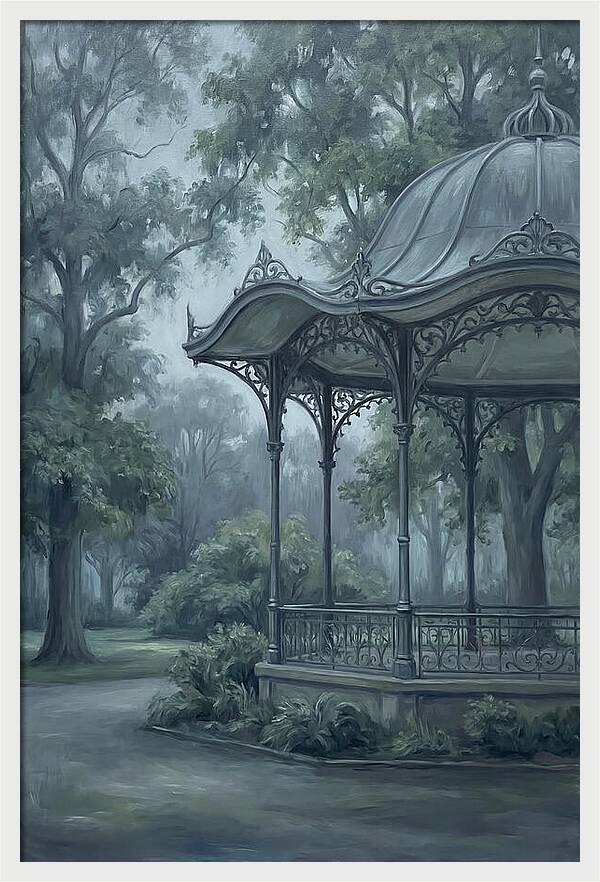 Victorian Bandstand Serenity