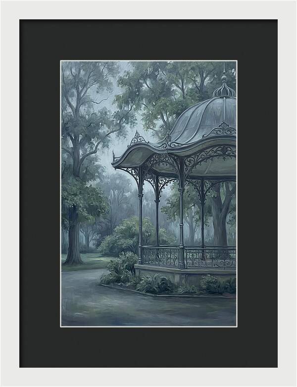 Victorian Bandstand Serenity