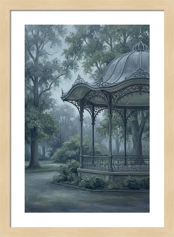 Victorian Bandstand Serenity