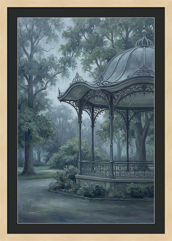 Victorian Bandstand Serenity