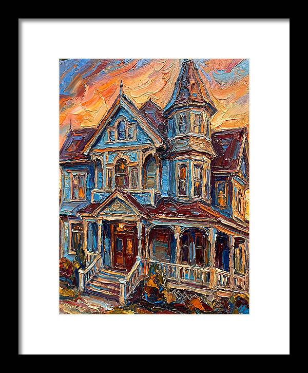 Victorian Charm At Dusk