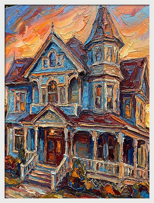 Victorian Charm At Dusk