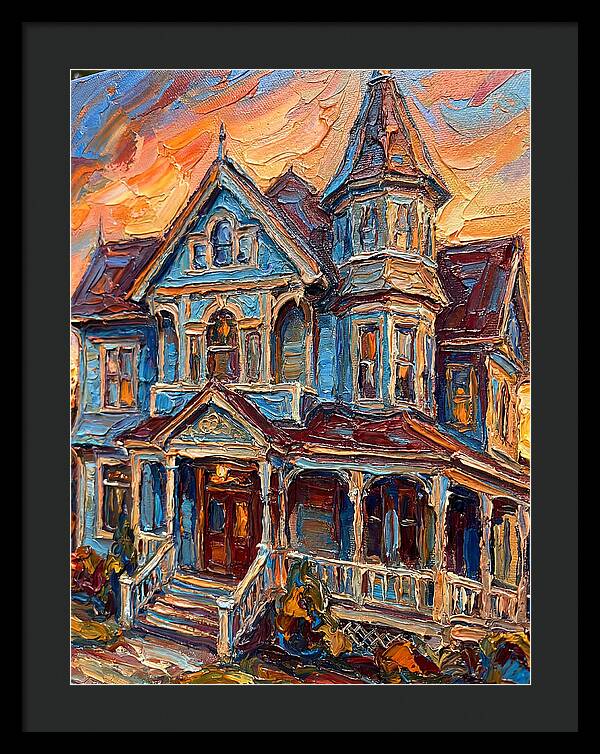 Victorian Charm At Dusk
