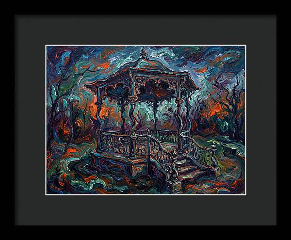 Victorian Gazebo In Expressionist Style