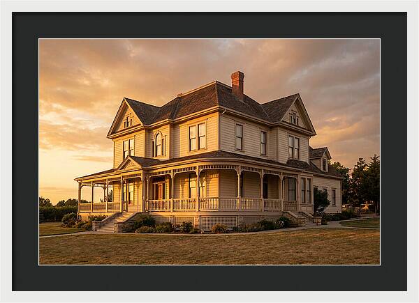 Victorian House With Wraparound Porch