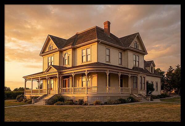 Victorian House With Wraparound Porch