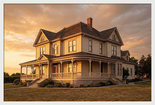 Victorian House With Wraparound Porch
