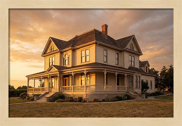 Victorian House With Wraparound Porch