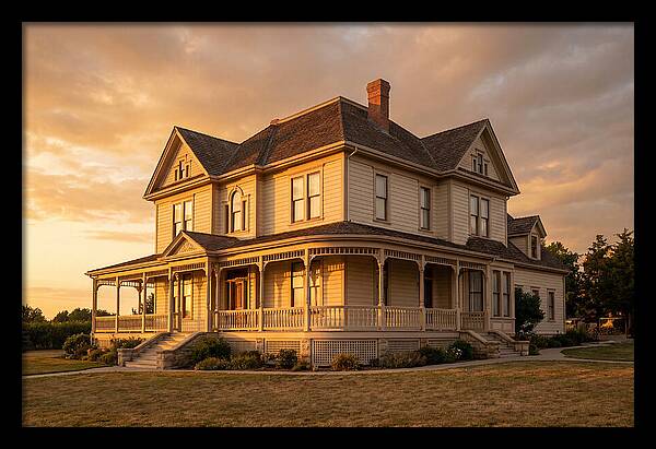 Victorian House With Wraparound Porch