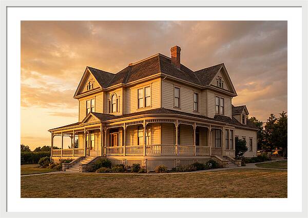 Victorian House With Wraparound Porch