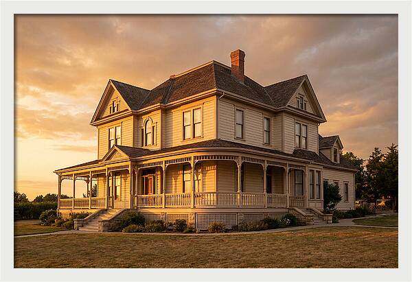 Victorian House With Wraparound Porch