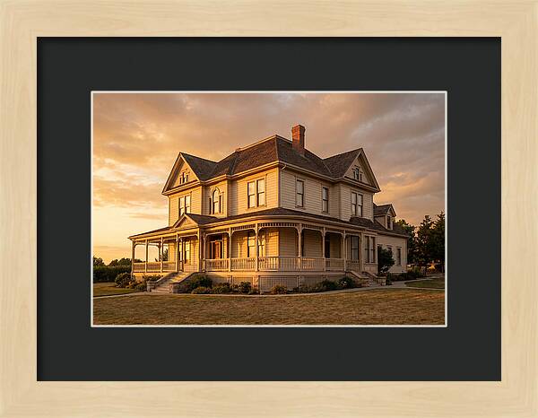 Victorian House With Wraparound Porch