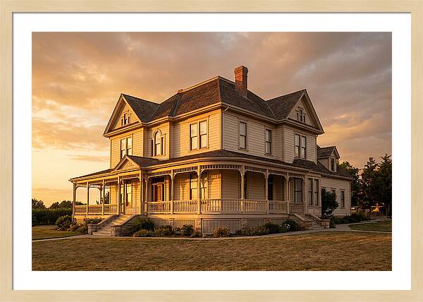 Victorian House With Wraparound Porch