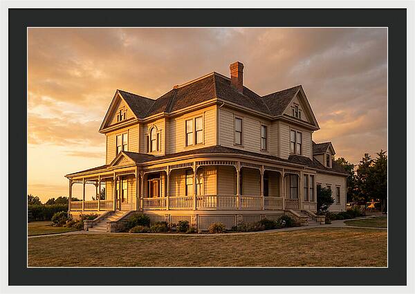 Victorian House With Wraparound Porch