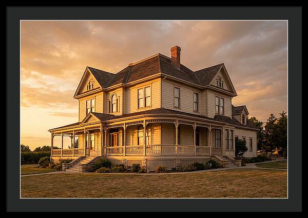 Victorian House With Wraparound Porch
