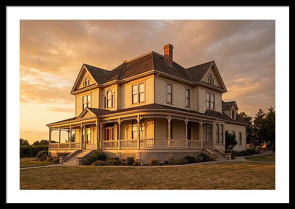 Victorian House With Wraparound Porch
